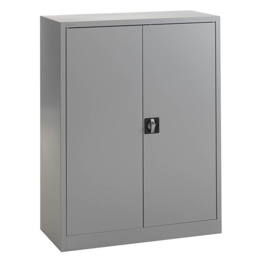 [20008] Armoire Grise 2portes H 120cm x L 92cm