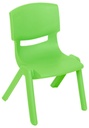 Chaise Flex Plastique 34cm Verte