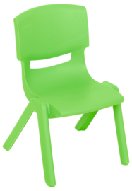 [8900015] Chaise Flex Plastique 34cm Verte