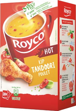 [000824] Royco minute soup poulet tandoori, paquet de 20 sachets
