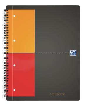 [001201] Oxford international notebook, 160 pages, ft a4+, quadrillé 5 mm