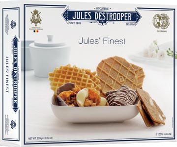 [001555] Jules de strooper biscuits, jules' finest, boîte de 250 g