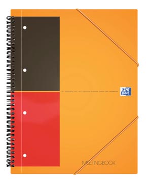 [001701] Oxford international meetingbook, 160 pages, ft a4+, quadrillé 5 mm