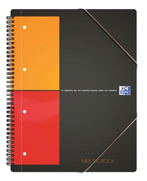 [001711] Oxford international meetingbook, 160 pages, ft a5+, quadrillé 5 mm
