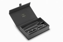 Parker IM stylo plume et stylo à bille, duoset, coffret cadeau et etui, noir