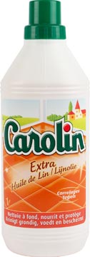 [A10287] Carolin nettoyeur de sol huile de lin extra, flacon de 1 l