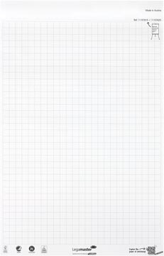 [7157615] Legamaster papier tableau de conférence Sketch ECO, ft 65 x 98 cm, quadrillé, paquet avec 20F, 5 pièces