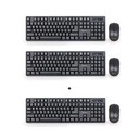 ACTION GEMBIRD CLAVIER ET SOURIS SANS FIL, QWERTY (Réf. GB10102) 2 + 1 GRATUIT