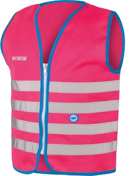 [011297] Wowow fun jacket gilet de sécurité, rose, s