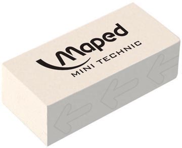 [011300] Maped gomme technic 300 avec emballage cellophane, en boîte