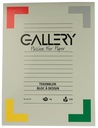 Gallery bloc de dessin 120 g/m², papier sans bois, 24 feuilles, ft 24 x 32 cm