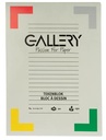 Gallery bloc de dessin 190 g/m², papier extra sans bois, 20 feuilles, ft 21 x 29,7 cm (a4)