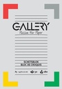 Gallery bloc de croquis ft 14,8 x 21 cm (a5)