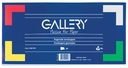 Gallery enveloppes, ft 114 x 229 mm, gommées, paquet de 50 pièces