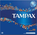 Tampax super tampons avec applicateur, paquet de 20 pièces