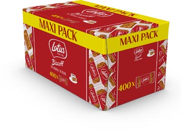 [047054] Lotus spéculoos, boîte de 400 pièces emballés individuellement
