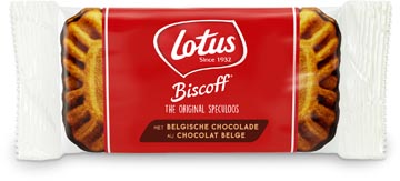 [047055] Lotus speculoos avec chocolat, boîte de 200 pièces