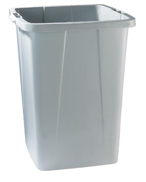 [0474G] Durable poubelle durabin 90 litre, gris