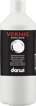 [0500003] Darwi vernis acrylique brillante, flacon de 500 ml