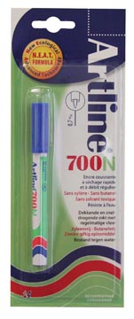 [0671101] Artline marqueur permanent 700n bleu, sous blister