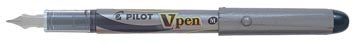 [0728108] Pilot stylo plume v-pen silver, noir