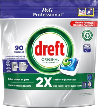 [0881262] Dreft lave-vaiselle original regular, 90 capsules