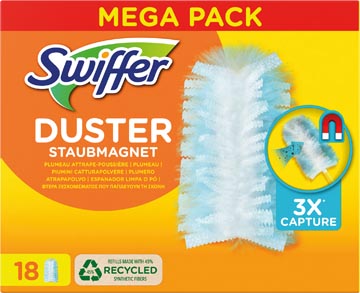 [0887306] Swiffer duster trap & lock recharge, paquet de 18 pièces