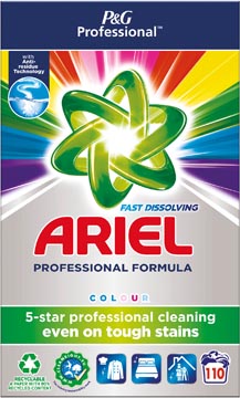 [0941992] Ariel lessive en poudre, pour le ligne coloré, 110 doses, boîte de 7,15 kg