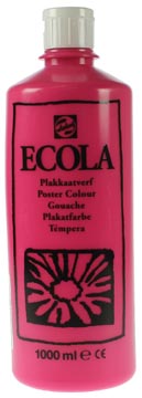 [0971359] Talens ecola gouache flacon de 1000 ml, rose tryrien (magenta)