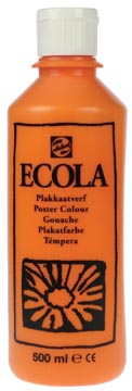 [0972235] Talens ecola gouache flacon de 500 ml, orange