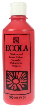 [0972334] Talens ecola gouache flacon de 500 ml, éclarlate