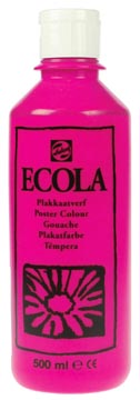 [0972359] Talens ecola gouache flacon de 500 ml, rose tyrien (magenta)