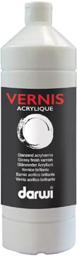 [1000003] Darwi vernis acrylique brillante, flacon de 1000 ml