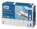 Tork essuie-mains en papier xpress, soft, multifold, 2 plis, 150 feuilles, système h2, paquet de 21 pièce