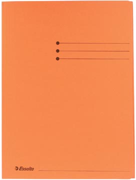 [100333O] Esselte chemise de classement orange, ft a4