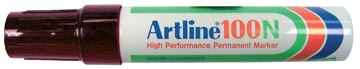 [100Z] Artline marqueur permanent 100n noir