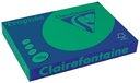 Clairefontaine trophée intens, papier couleur, a3, 160 g, 250 feuilles, vert sapin
