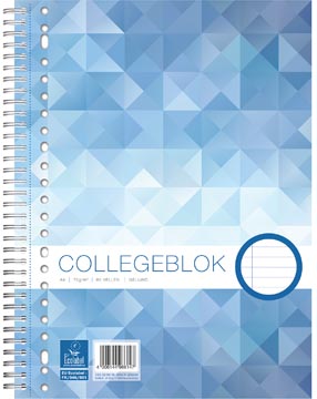 [1058106] Work bloc de cours collège, ft a4, ligné, 80 pages