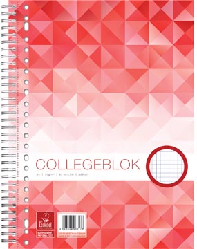 [1058107] Work bloc de cours collège, ft a4, quadrillé, 80 pages, 23 trous