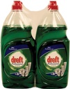 Dreft produit pour la vaisselle classic 1l, paquet de 2 pièces