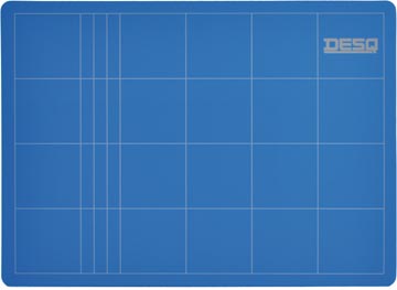[10690] Desq tapis de coupe, 3 couches, bleu, ft 22 x 30 cm