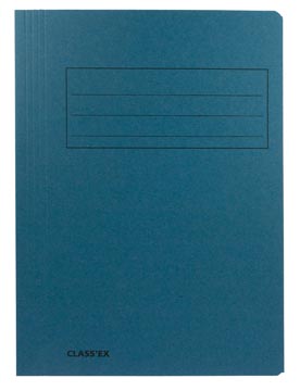 [1071] Class'ex chemise de classement, bleu, ft 23,7 x 34,7 cm (pour ft folio)