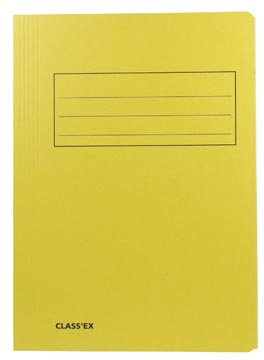 [1074] Class'ex chemise de classement, jaune, ft 23,7 x 34,7 cm (pour ft folio)