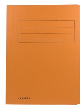 [1075] Class'ex chemise de classement, orange, ft 23,7 x 34,7 cm (pour ft folio)