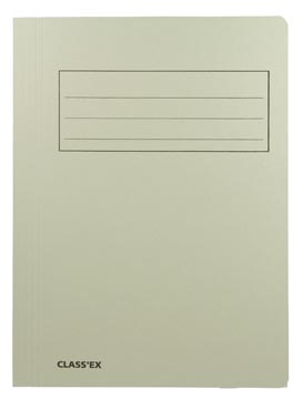 [1079] Class'ex chemise de classement, gris, ft 23,7 x 34,7 cm (pour ft folio)