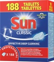 Sun tablettes lave-vaiselle paquet de 188 tablettes