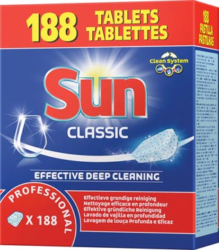 [891668] Sun tablettes lave-vaiselle paquet de 188 tablettes
