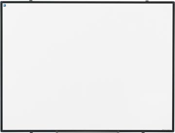 [1102214] Smit visual tableau blanc magnétique softline, acier émaillé, noir, 90 x 120 cm