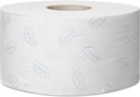 Tork premium mini rouleau jumbo papier toilette doux, 2 pli, système t2, blanc