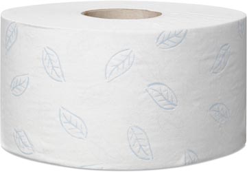 [110253] Tork premium mini rouleau jumbo papier toilette doux, 2 pli, système t2, blanc